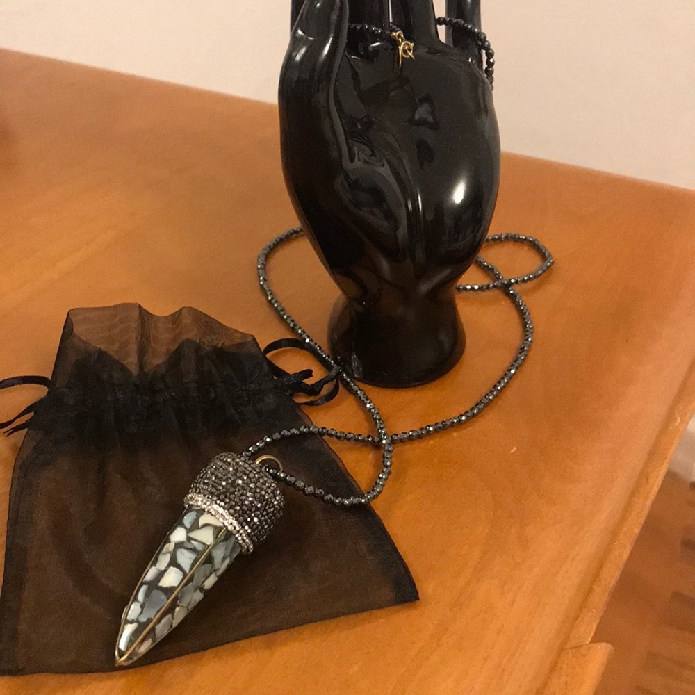 Kelly Cimber Designs beautiful horn necklace